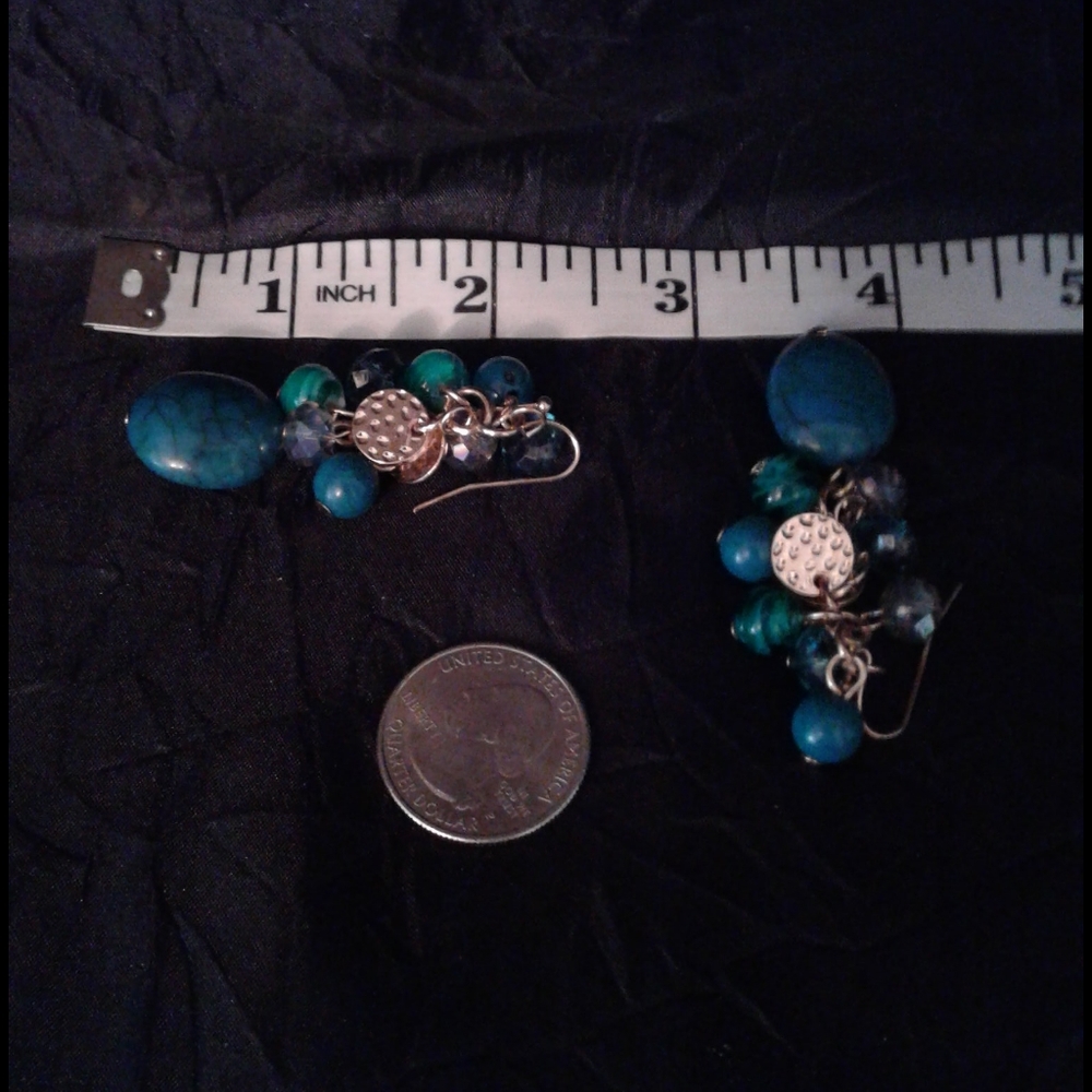 Cluster earings - Picture 3 of 3